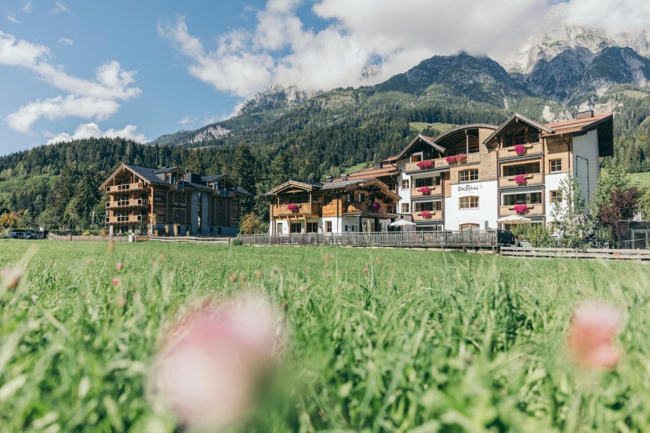 Boutique Hotel Das Rivus Leogang Exterior foto